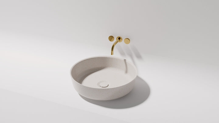 Georgia above counter basin — side view