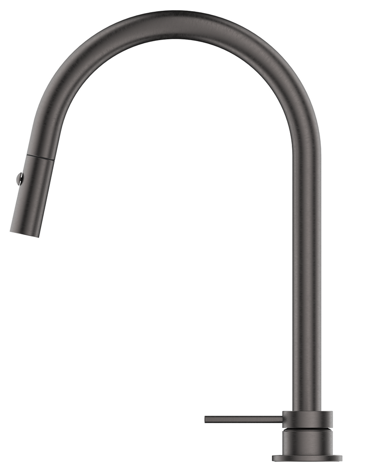 Mica Pull-Out Hob Mixer Set - Gunmetal