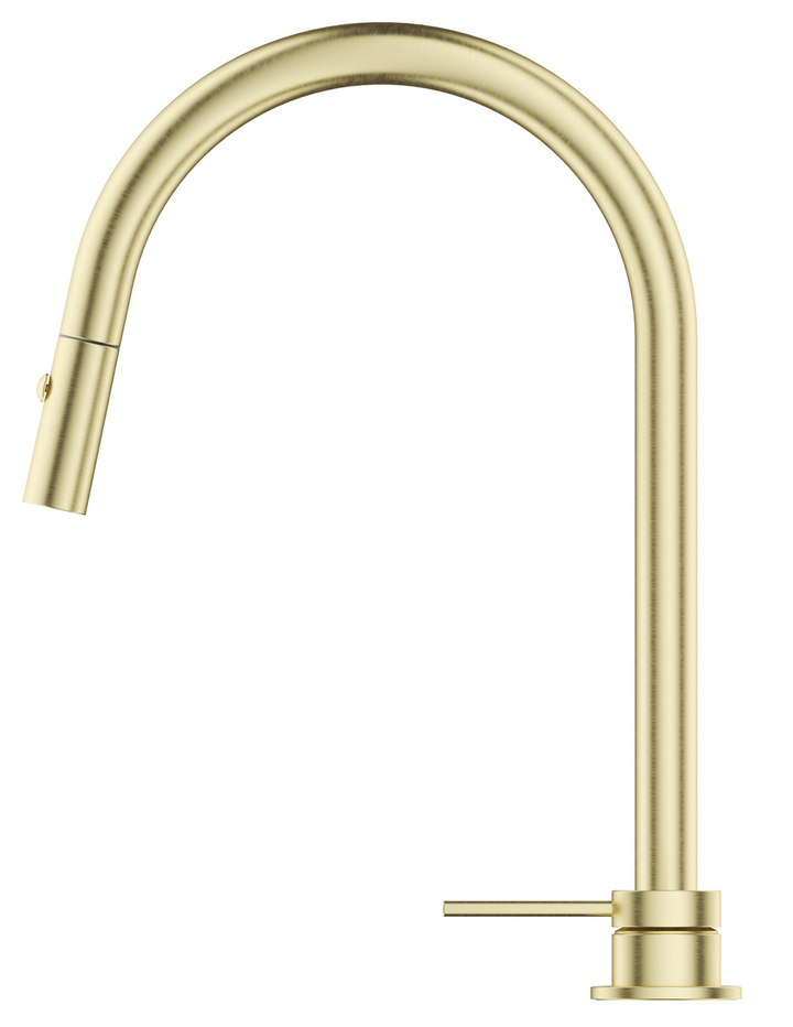 Mica Pull-Out Hob Mixer Set - French Gold
