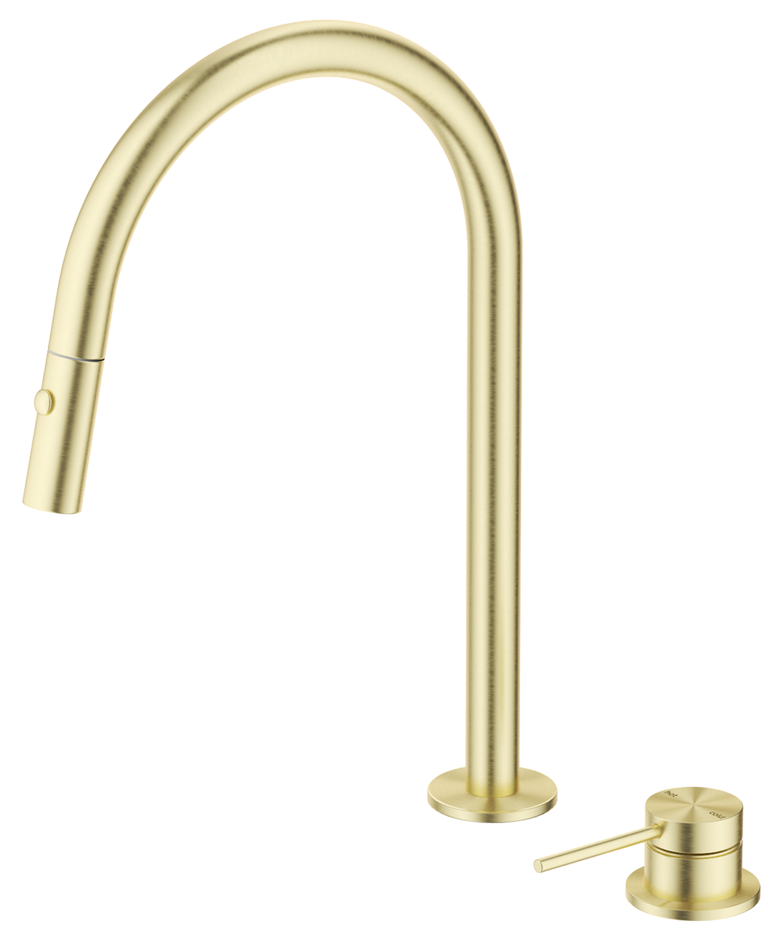 Mica Pull-Out Hob Mixer Set - French Gold