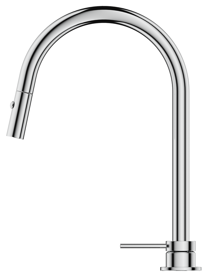 Mica Pull-Out Hob Mixer Set - Chrome
