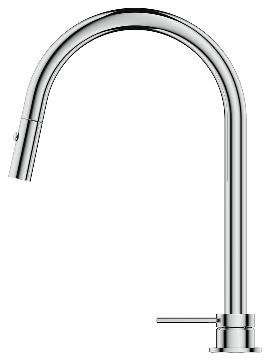 Mica Pull-Out Hob Mixer Set - Chrome