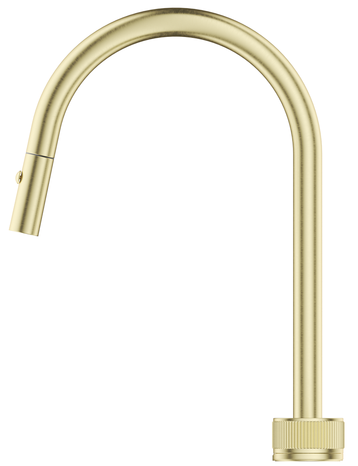 Mica Fluted Pull-Out Hob Mixer Set - French Gold