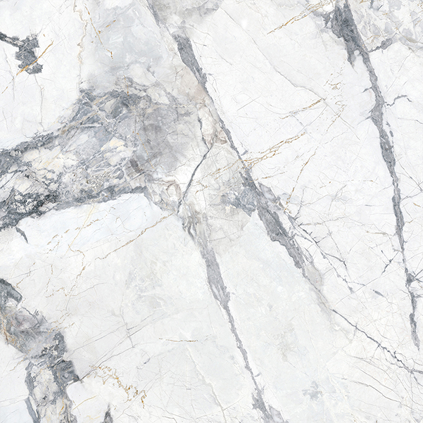 Aurora Invisible Grey Porcelain Tile tile face, 600 x 600 mm