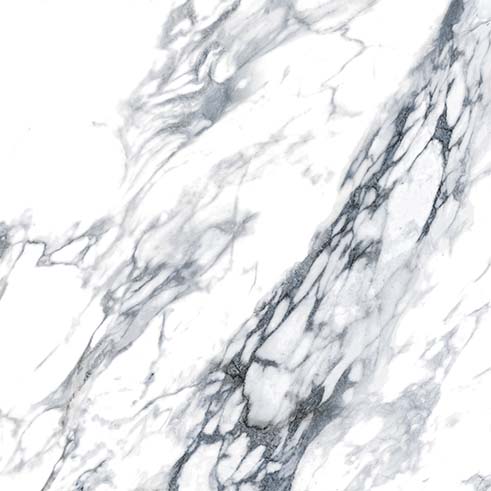 Charme 3D Argento Porcelain Tile tile face, 600 x 600 mm