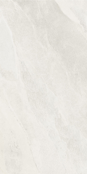 Saint Macoux White Porcelain Tile tile face, 1200 x 600 mm