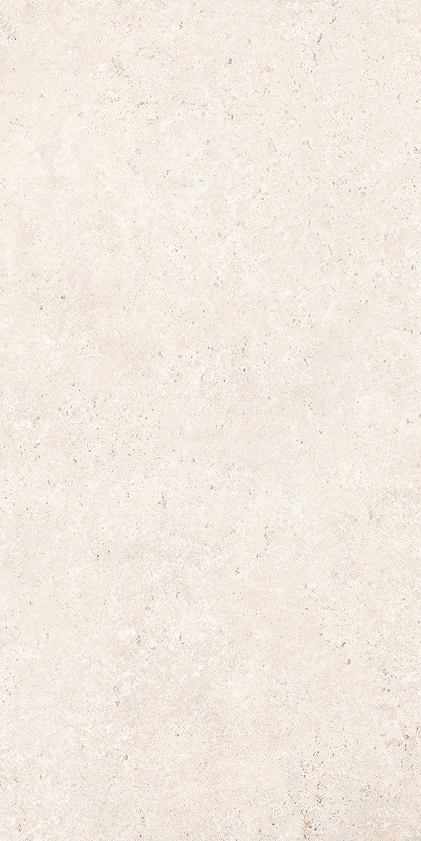 Tivoli White Cross Cut Porcelain Tile tile face, 1200 x 600 mm