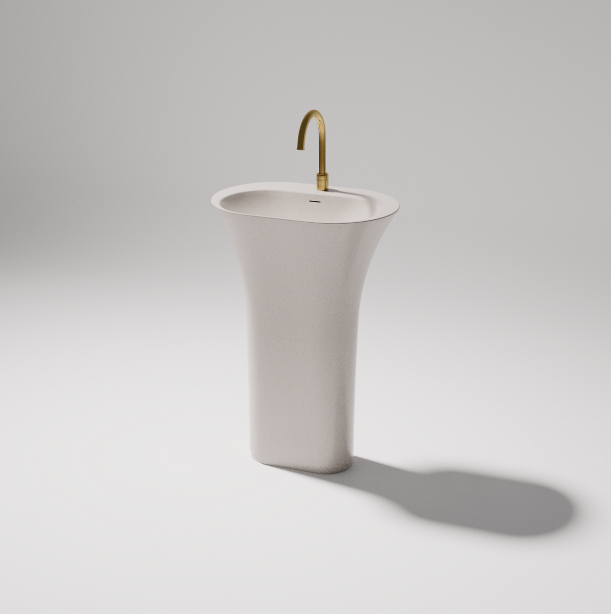 Iceland above counter basin — side view