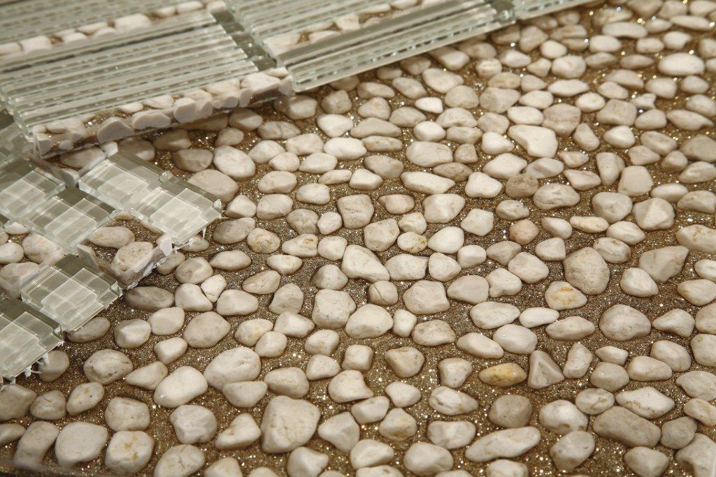 Jewelstone Mosaics in a room setting (2)