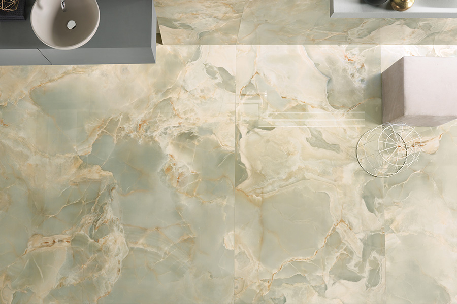Onice Reale Tiles installed (2)