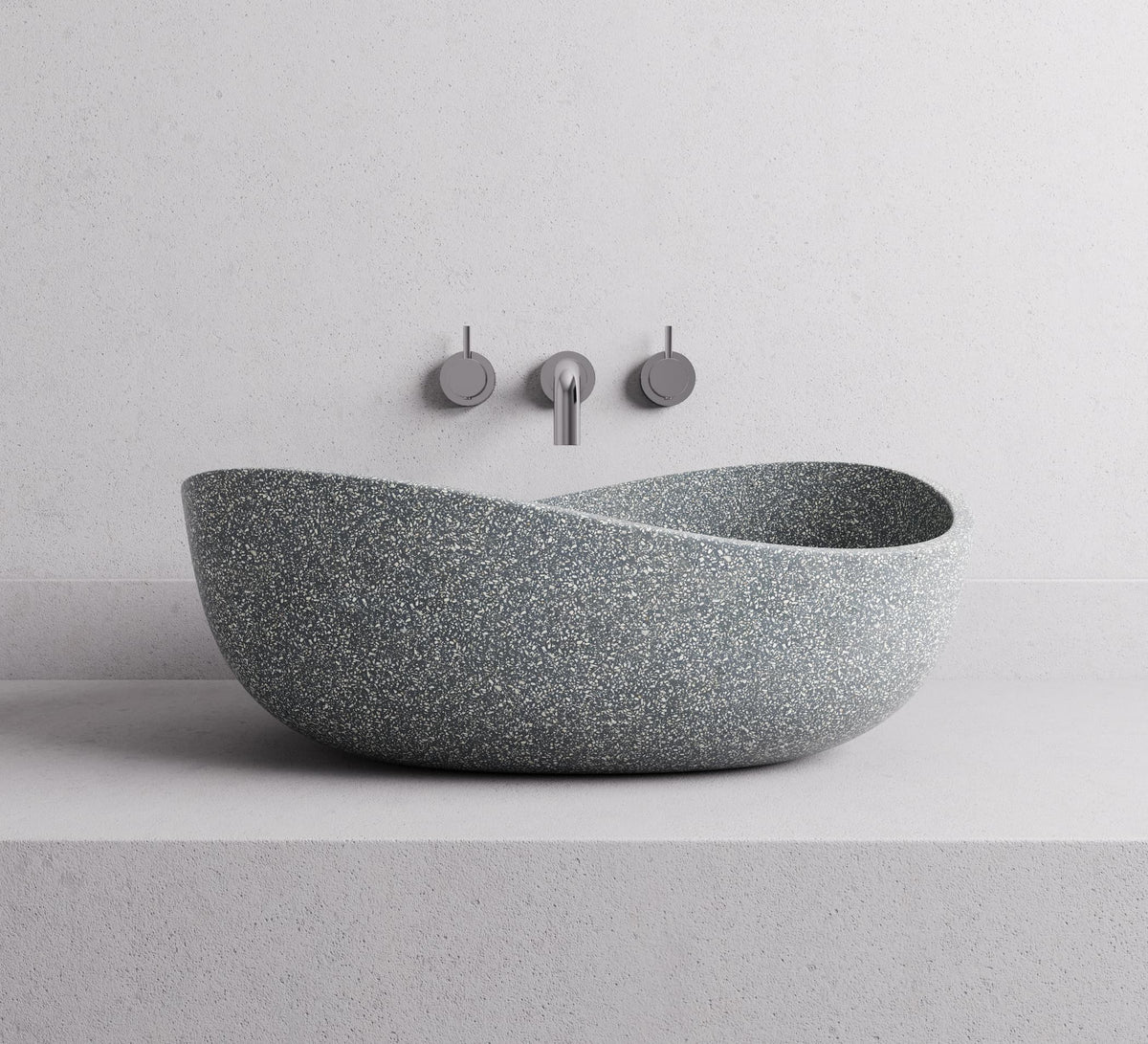 Jordan basin — Grey terrazzo lifestyle