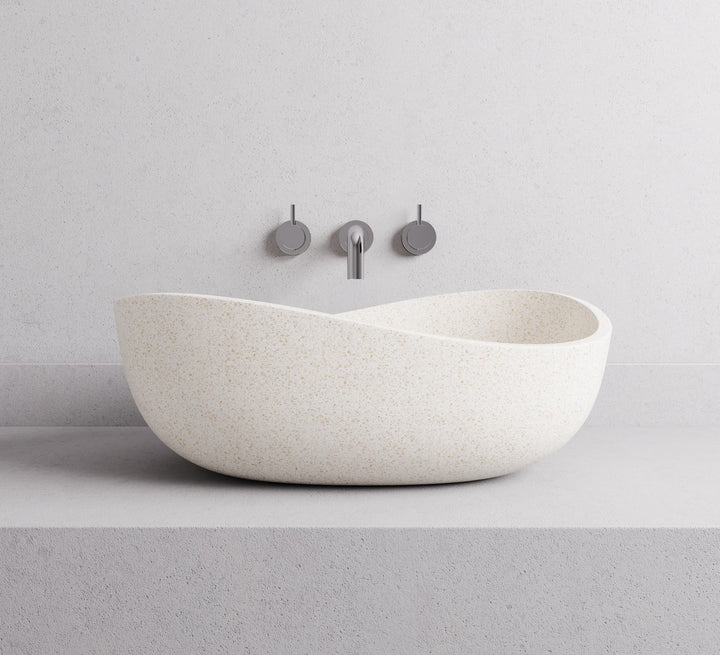 Jordan basin — White terrazzo lifestyle