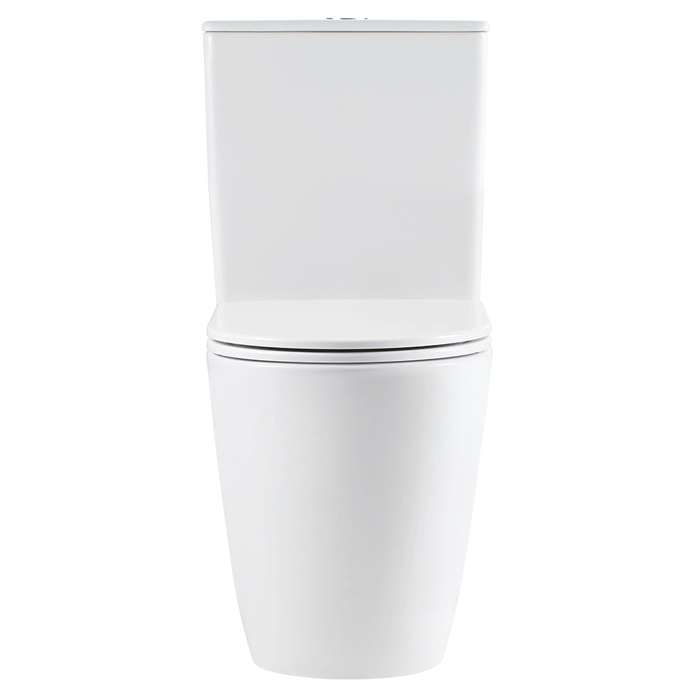 Koko Gloss Tornado Slim Cistern Back-to-Wall Toilet Suite, with Slim Seat - product