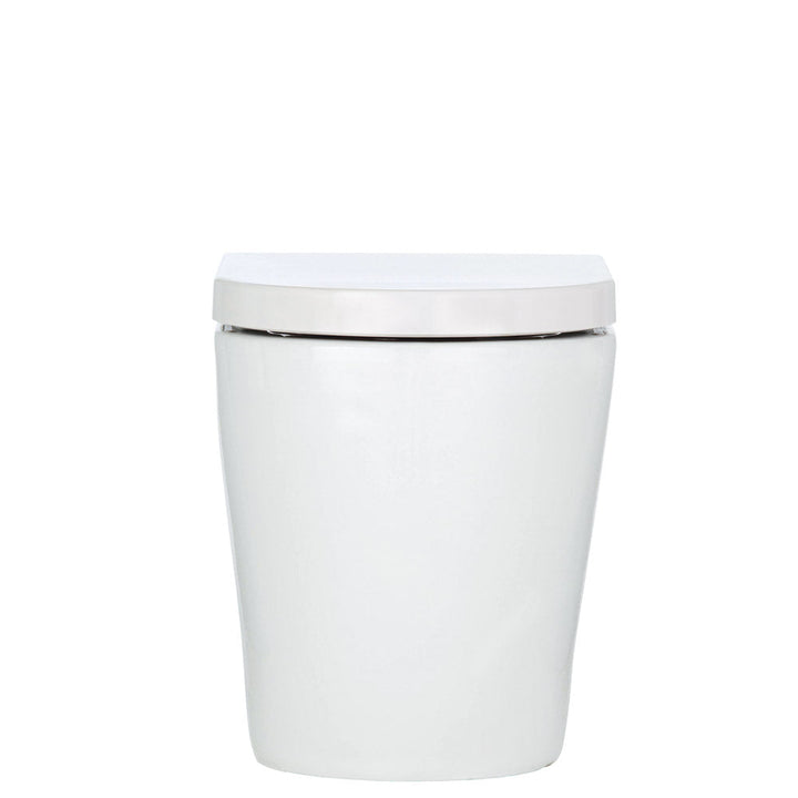 Koko Tornado Flush Wall-Faced Toilet Suite, Matte White - product