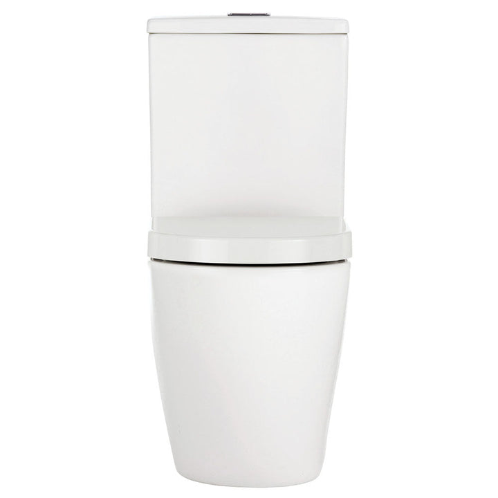 Koko Tornado Flush Back-to-Wall Toilet Suite, Gloss White - product