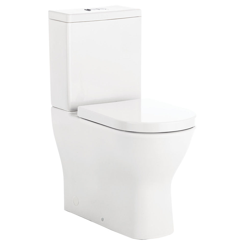 Delta Back-to-Wall Toilet Suite, Gloss White - product