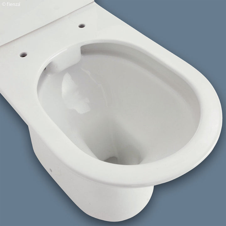 Chica Close-Coupled Toilet Suite, Gloss White - product