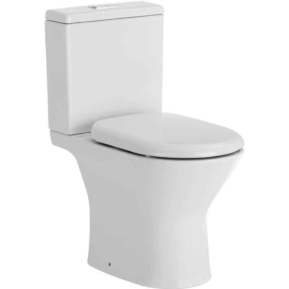 RAK Liwa Ivory Close-Coupled Toilet Suite, Ivory with P-Trap - product