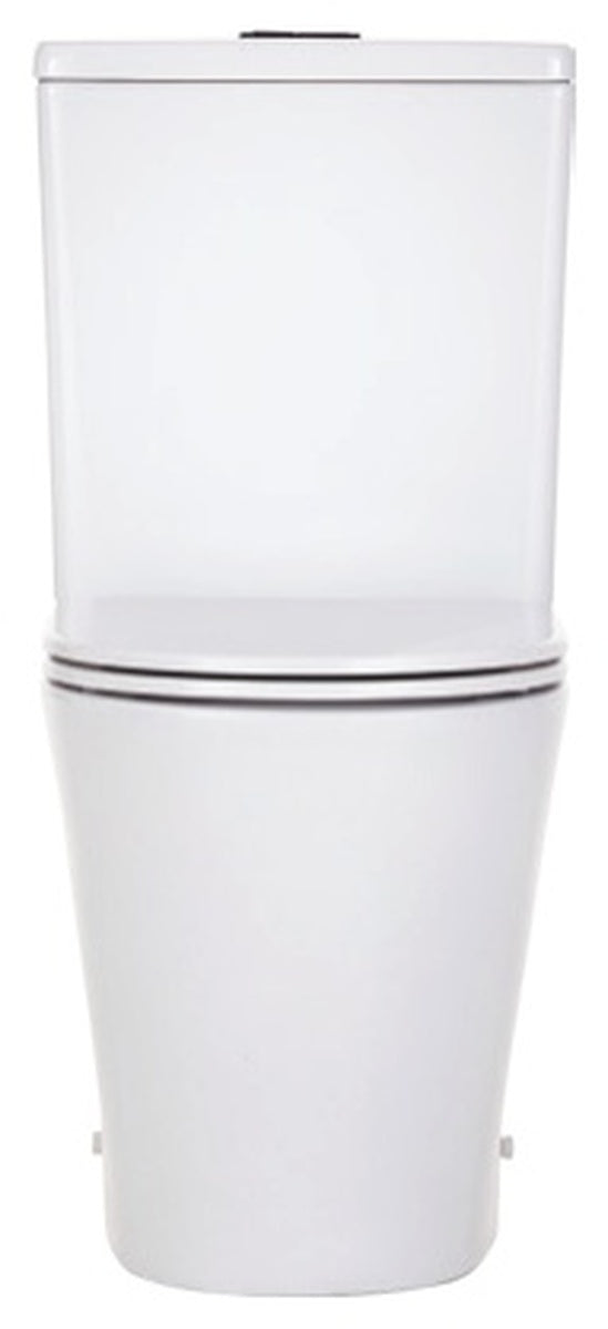 Isabella Slim Cistern Back-to-Wall Toilet Suite — front studio