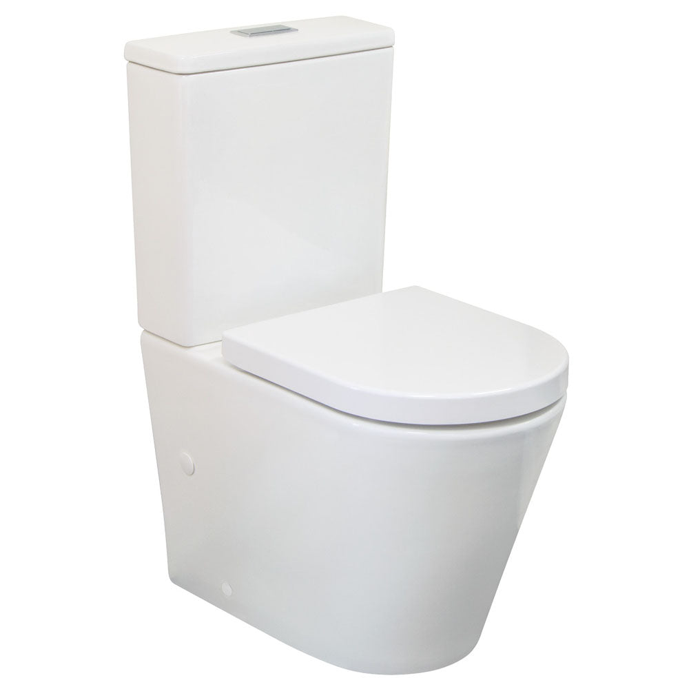 RAK Sensation Back-to-Wall Toilet Suite, Alpine White - product