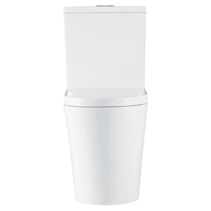 Kaya Tornado Flush Back-to-Wall Toilet Suite, Gloss White - product