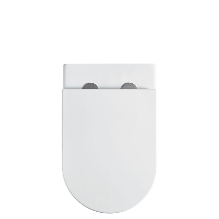 Alix Ambulant Wall-Faced Toilet Suite, Gloss White - product
