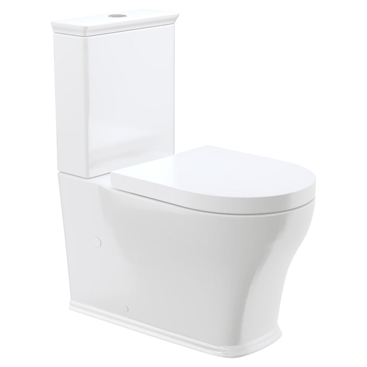 RAK Sensation Back-to-Wall Toilet Suite, Alpine White - lifestyle