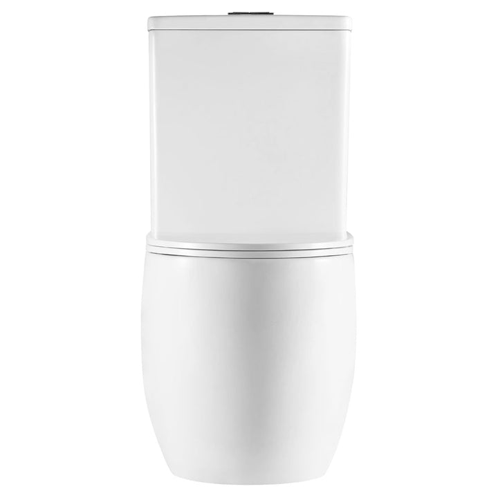 Joli Tornado Flush Back-to-Wall Toilet Suite, Gloss White with Slim Seat - product