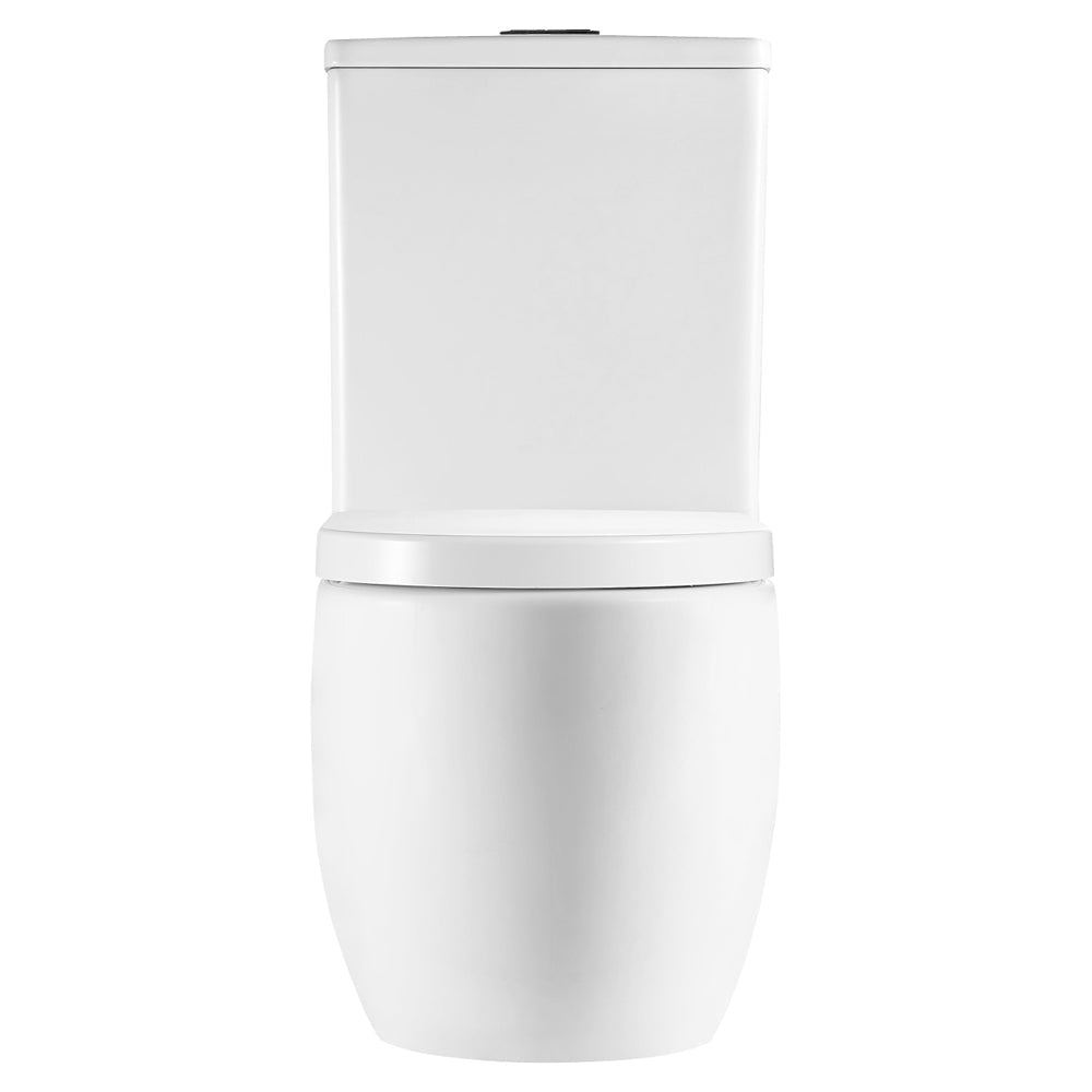Joli Tornado Flush Back-to-Wall Toilet Suite, Gloss White - product