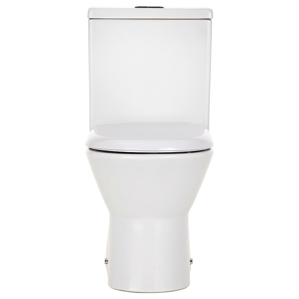 Escola Back-to-Wall Toilet Suite, Gloss White - lifestyle