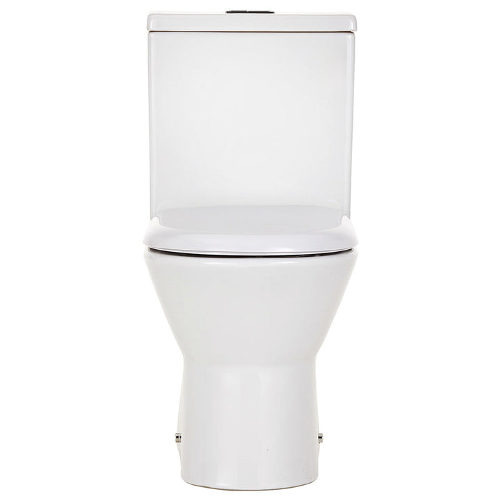 Escola Back-to-Wall Toilet Suite, Gloss White - lifestyle
