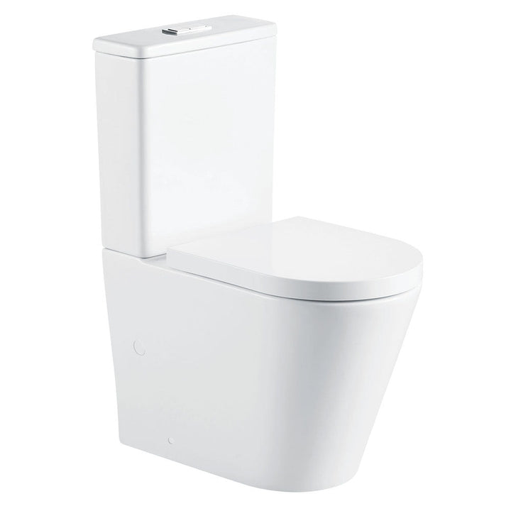 Aluca Tornado BTW toilet suite — Gloss White