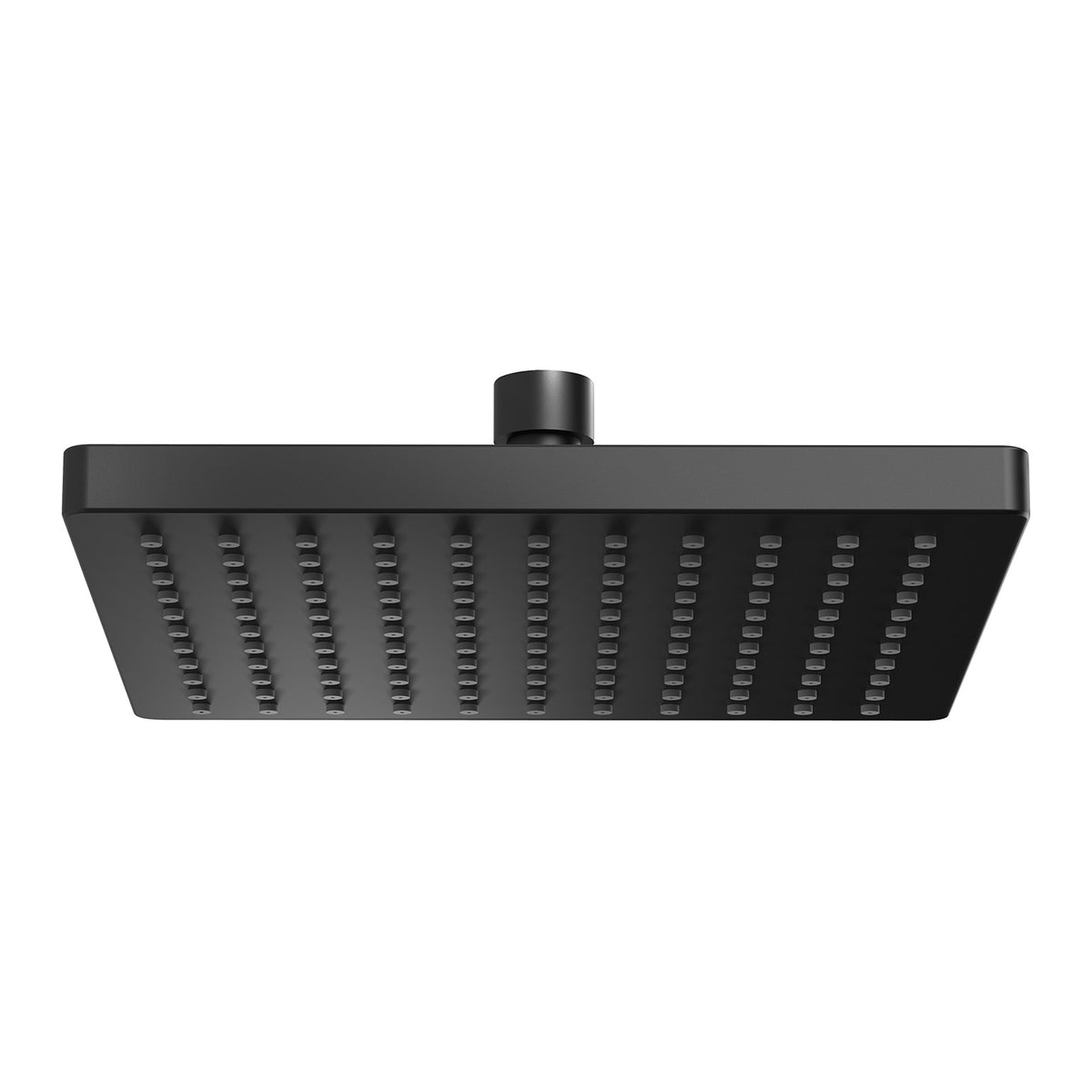 Lexi Shower Rose 200mm Square - Matte Black
