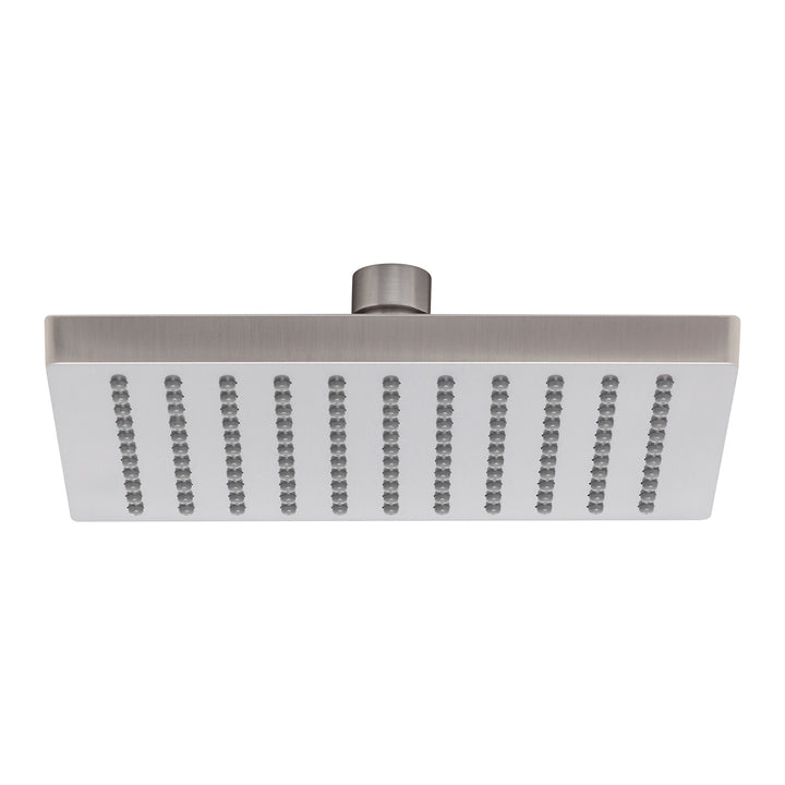 Lexi Shower Rose 200mm Square - Brushed Nickel