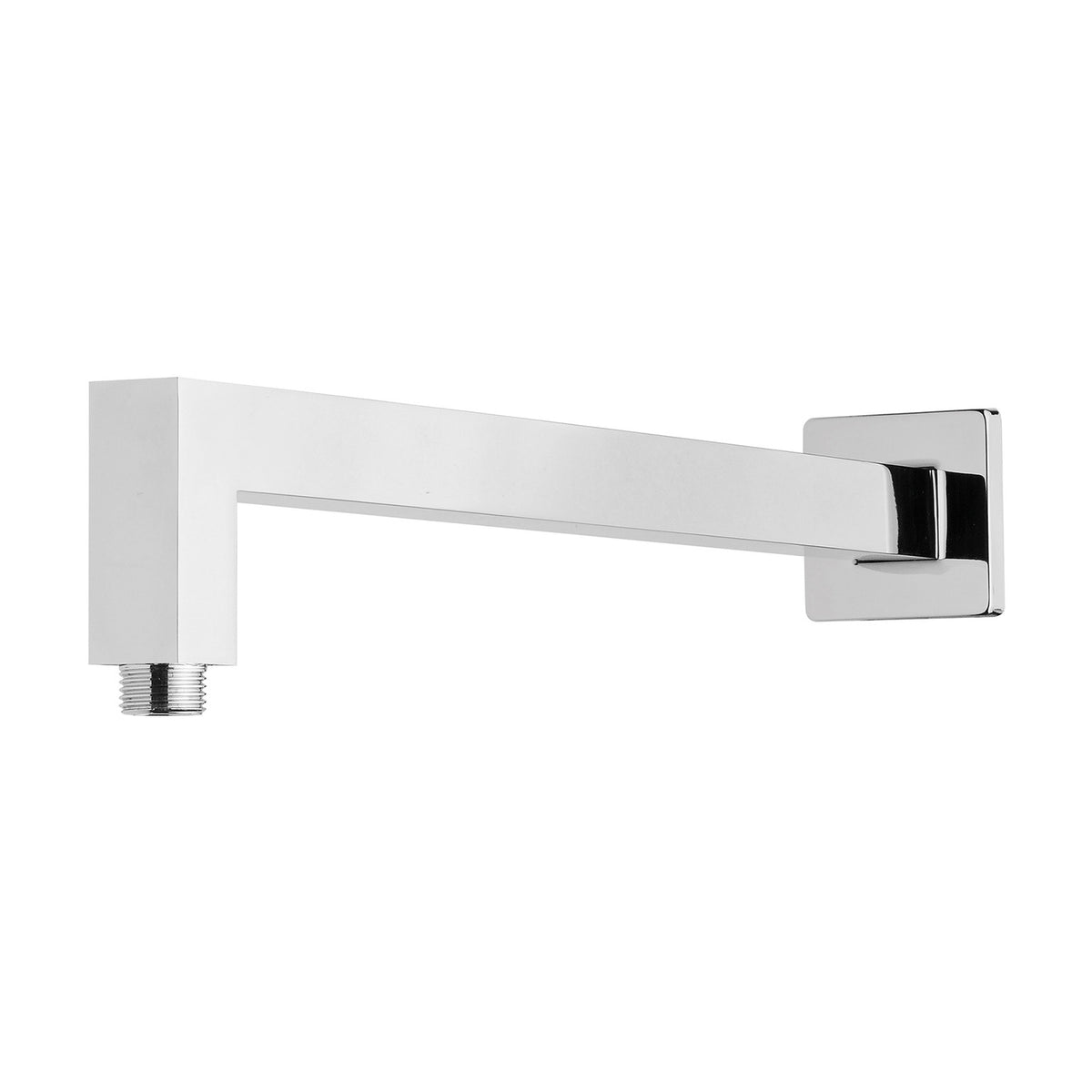 Lexi Shower Arm 400mm Square - Chrome