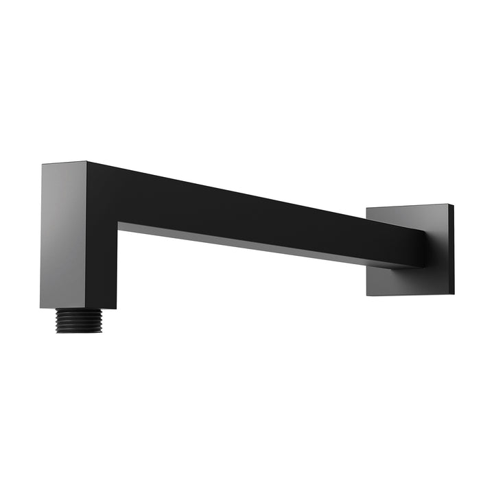 Lexi Shower Arm 400mm Square - Matte Black