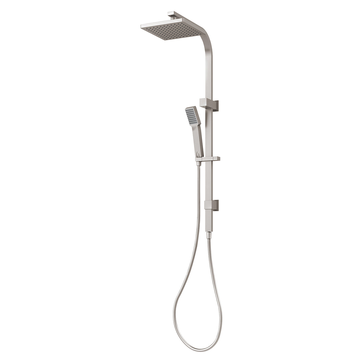Lexi Twin Shower - Brushed Nickel