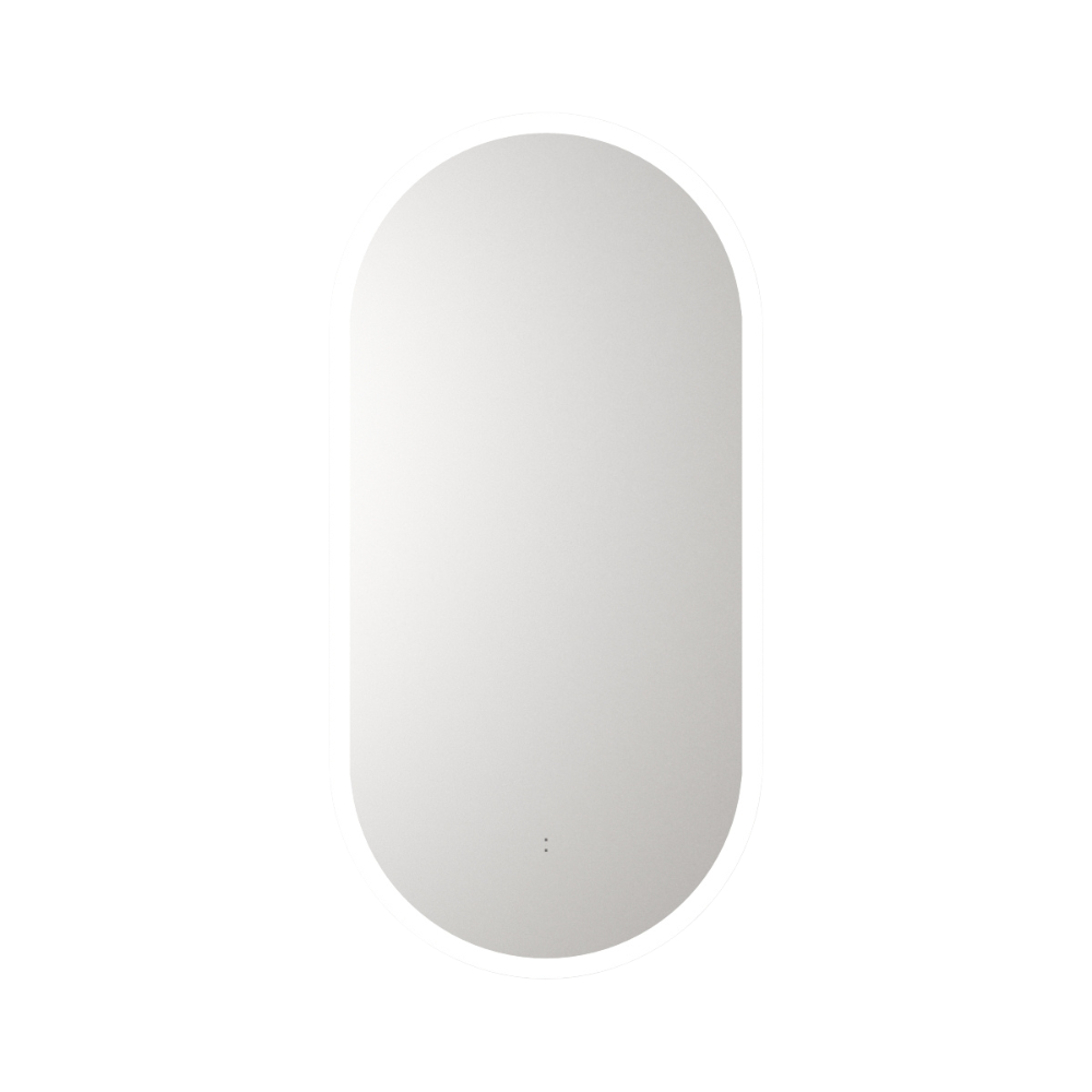 Beau Monde Pill 450mm LED Mirror - Frameless