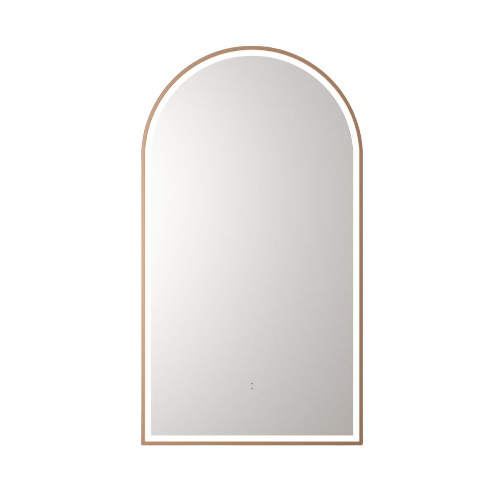 Canterbury 500mm LED Mirror - Brushed Bronze
