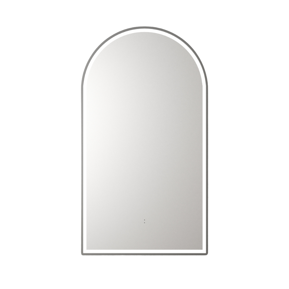 Canterbury 500mm LED Mirror - Gun Metal