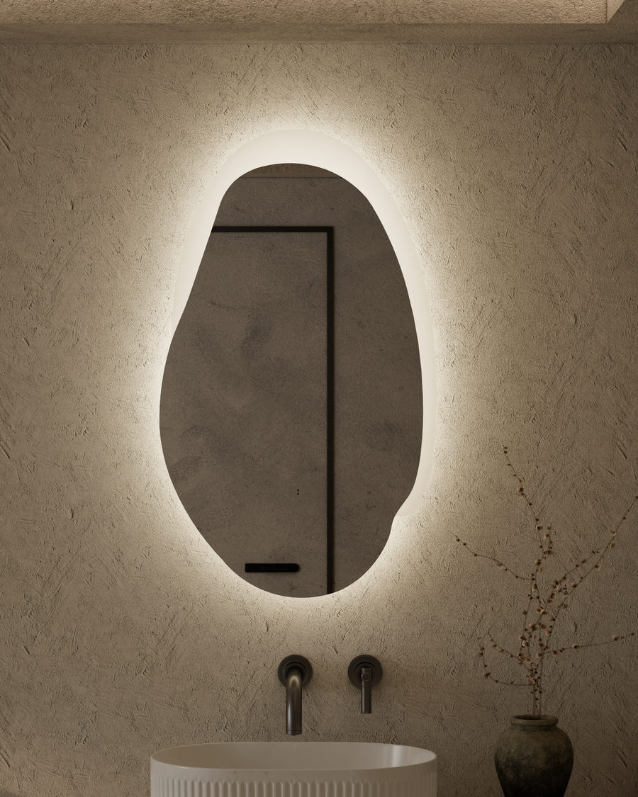 Evanston 1100mm LED Mirror - lifestyle 2