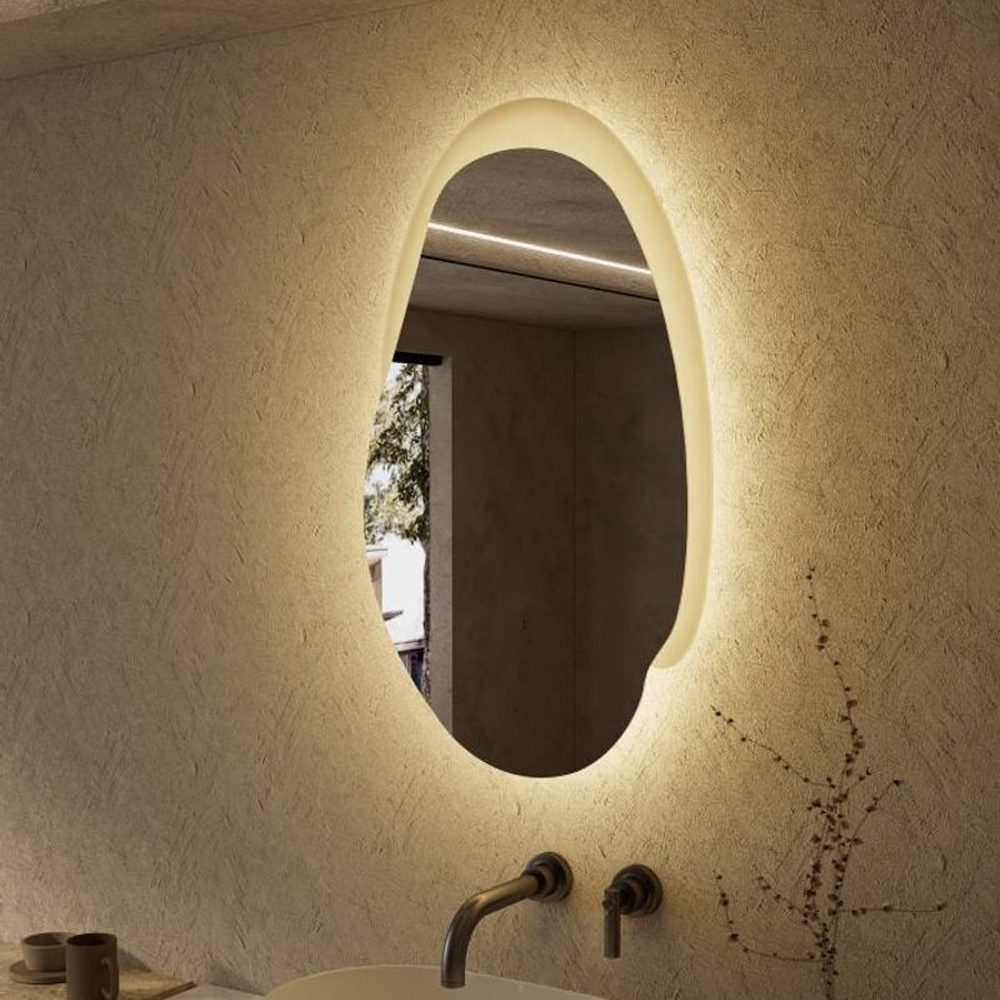 Evanston 530mm LED Mirror - lifestyle 1