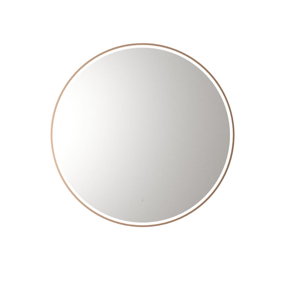 Windsor 900mm LED Mirror - Brushed Bronze