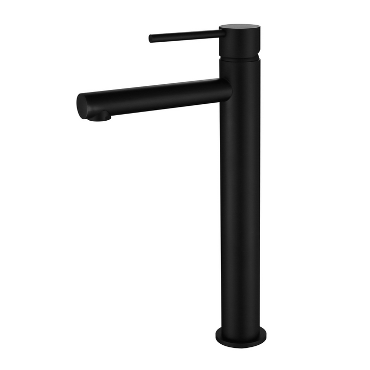 Star Mini High Rise Basin Mixer - Matte Black