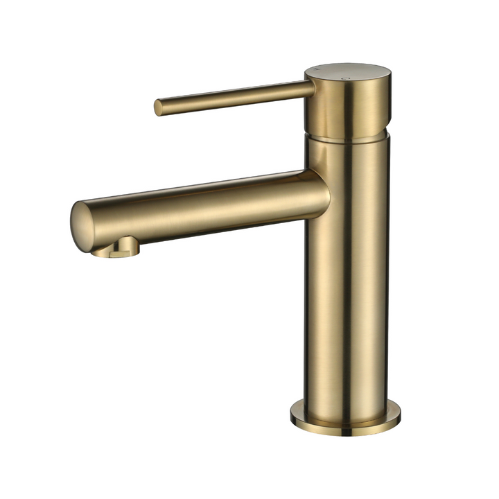 Star Mini Basin Mixer - Brushed Bronze