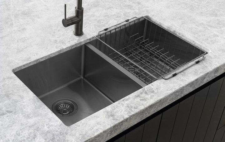 Lavello Dish Rack - PVD Gunmetal Black