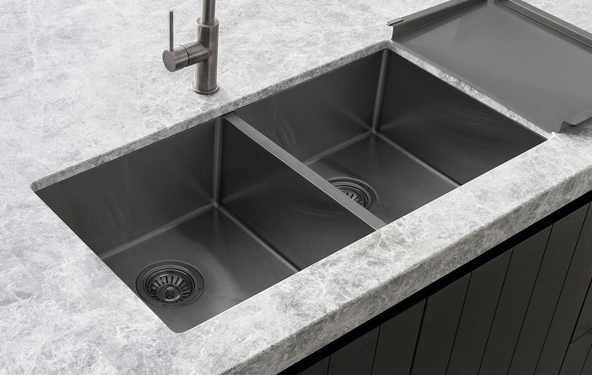 Lavello Dish Draining Tray - PVD Gunmetal Black