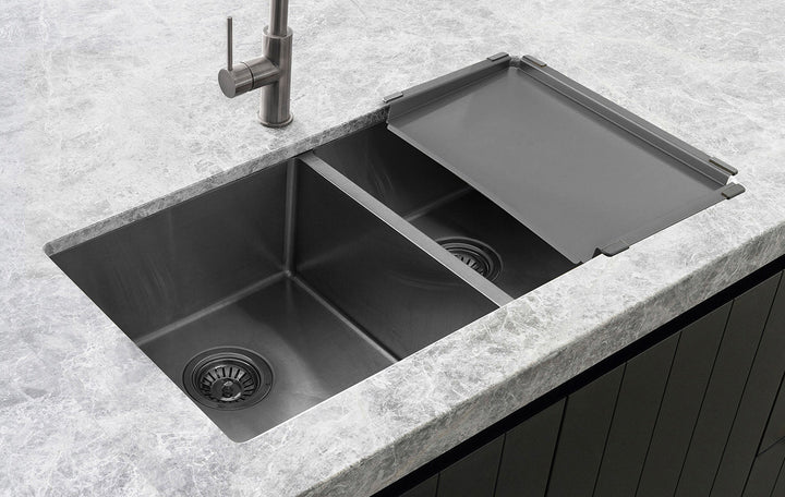 Lavello Dish Draining Tray - PVD Gunmetal Black