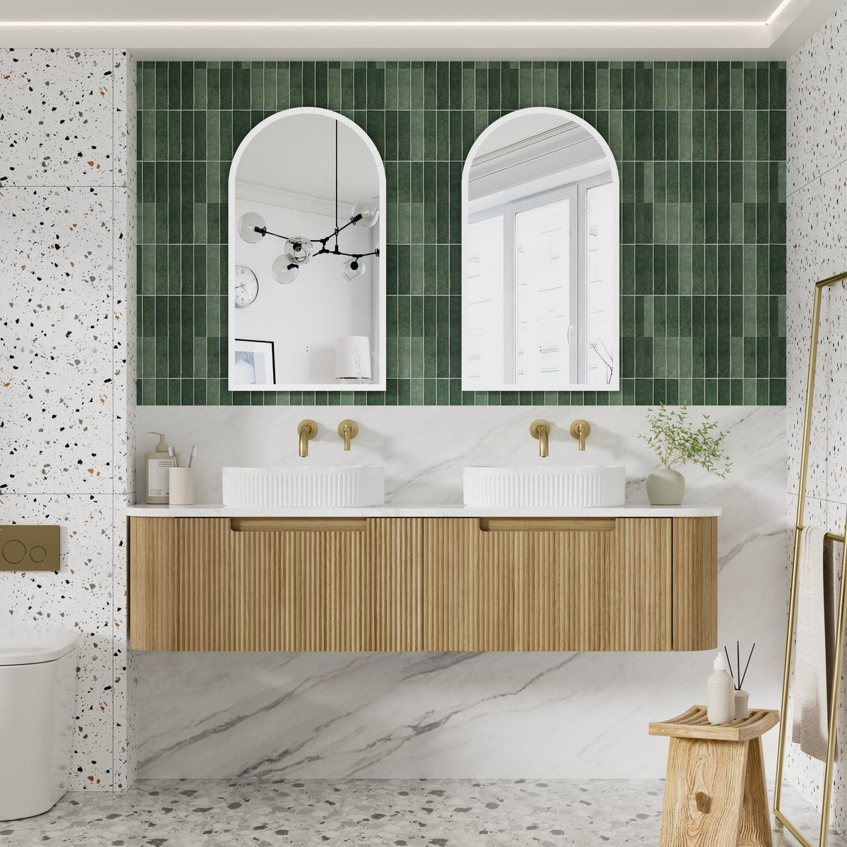 Varcelli Mono Wall Hung 1800mm