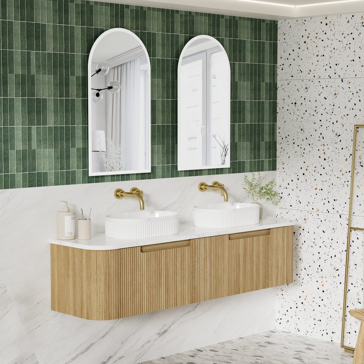 Varcelli Mono Wall Hung 1500mm gallery
